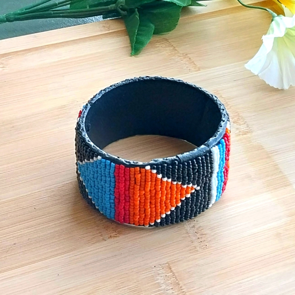 1PC Beautiful Kenyan Maasai Beaded Bracelet